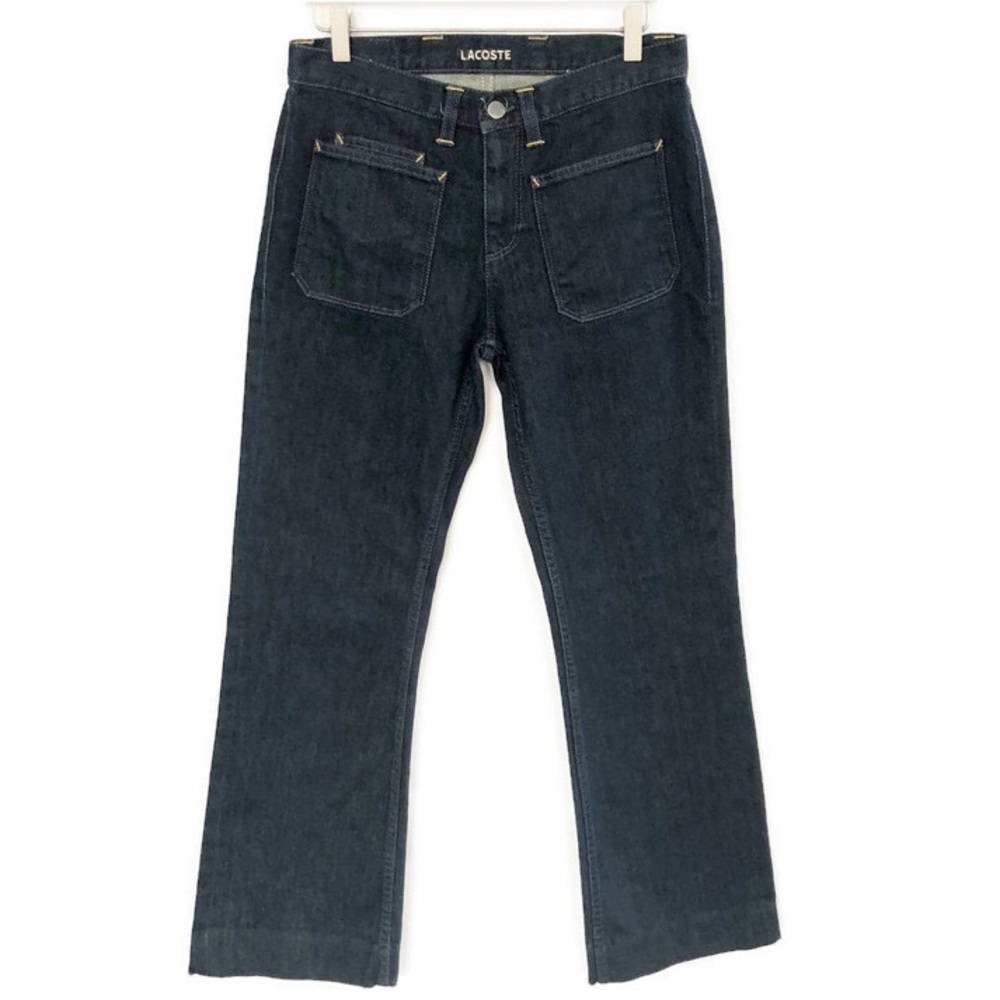 Lacoste Wide Leg Trouser Jean SZ 40/US 8